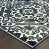 Oriental Weavers Bowen 5506E Navy Ivory Area Rug 