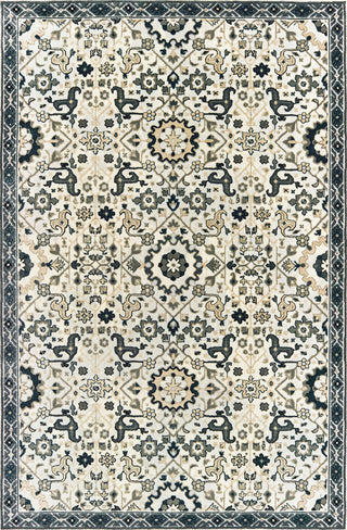 Oriental Weavers Bowen 073J2 Ivory Navy Area Rug 