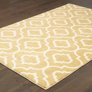 Oriental Weavers Carson 9672E Gold Ivory Area Rug 