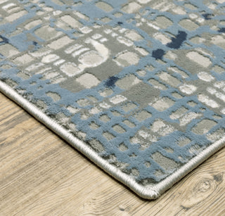 Oriental Weavers Easton 011E3 Blue/Ivory Area Rug 