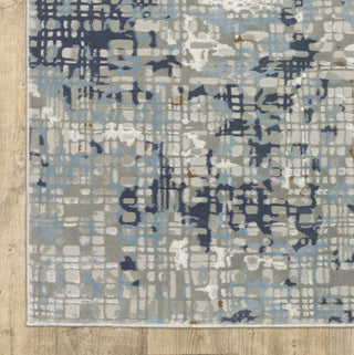 Oriental Weavers Easton 011E3 Blue/Ivory Area Rug 