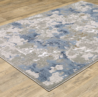 Oriental Weavers Easton 3313Q Beige/Blue Area Rug 