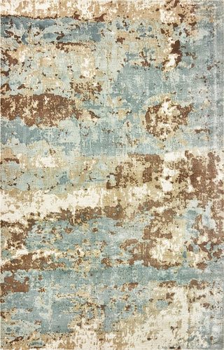 Oriental Weavers Formations 70001 Blue Brown Area Rug 