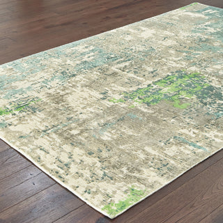 Oriental Weavers Formations 70007 Blue Green Area Rug 