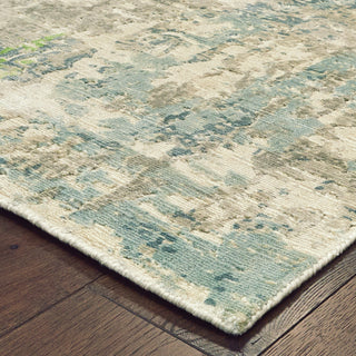 Oriental Weavers Formations 70007 Blue Green Area Rug 