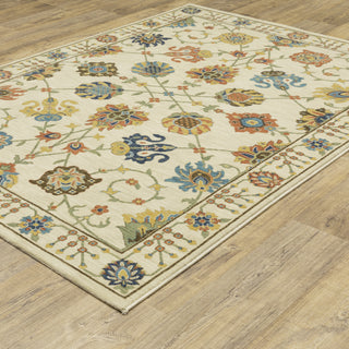 Oriental Weavers Francesca FR01G Ivory/Multi Area Rug 