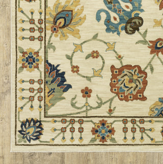 Oriental Weavers Francesca FR01G Ivory/Multi Area Rug 