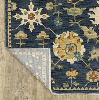 Oriental Weavers Francesca FR02L Blue/Multi Area Rug Backing Image