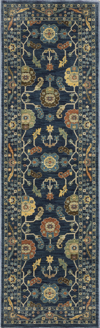 Oriental Weavers Francesca FR03F Blue/Multi Area Rug 