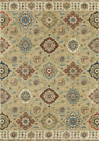 Oriental Weavers Francesca FR05D Beige/Multi Area Rug 