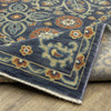 Oriental Weavers Francesca FR11B Blue/Rust Area Rug 