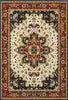 Oriental Weavers Kashan 096W1 Red/ Ivory Area Rug 