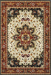 Oriental Weavers Kashan 096W1 Red/ Ivory Area Rug 