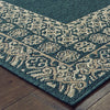 Oriental Weavers Latitude 1503B Blue Grey Area Rug 