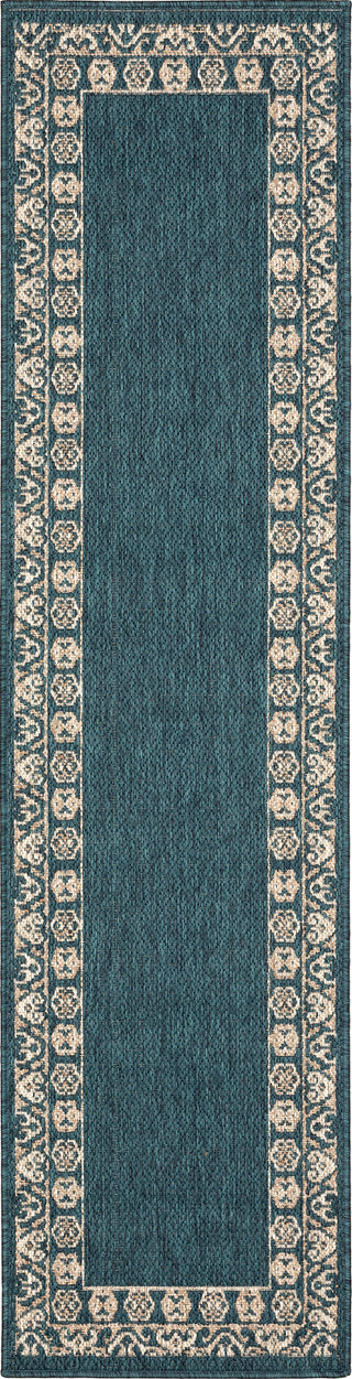 Oriental Weavers Latitude 1503B Blue Grey Area Rug 