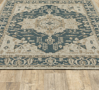 Oriental Weavers Latitude 001J3 Grey Gold Area Rug 