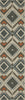 Oriental Weavers Latitude 002X3 Grey Orange Area Rug 