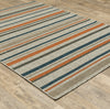 Oriental Weavers Latitude 602W3 Grey Blue Area Rug 