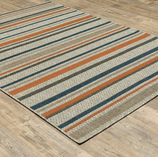 Oriental Weavers Latitude 602W3 Grey Blue Area Rug 