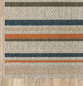 Oriental Weavers Latitude 602W3 Grey Blue Area Rug 