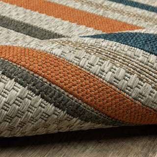 Oriental Weavers Latitude 602W3 Grey Blue Area Rug 