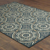 Oriental Weavers Latitude 609B3 Blue Grey Area Rug 