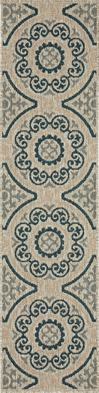 Oriental Weavers Latitude 609X3 Grey Blue Area Rug 