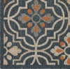 Oriental Weavers Latitude 709B3 Blue Orange Area Rug 