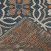 Oriental Weavers Latitude 709B3 Blue Orange Area Rug 
