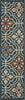 Oriental Weavers Latitude 709B3 Blue Orange Area Rug 
