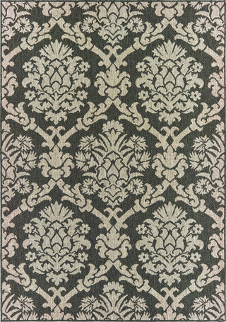 Oriental Weavers Latitude 8020K Grey Charcoal Area Rug 