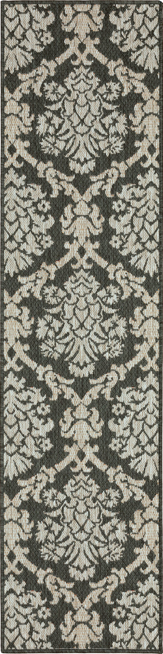 Oriental Weavers Latitude 8020K Grey Charcoal Area Rug 