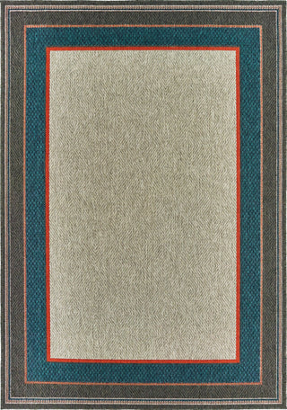 Oriental Weavers Latitude 8021L Grey Blue Area Rug 