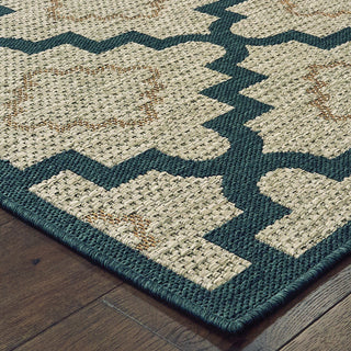 Oriental Weavers Latitude 804I3 Grey Blue Area Rug 