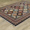 Oriental Weavers Lilihan 003B6 Navy/Multi Area Rug 