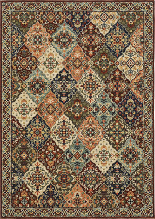 Oriental Weavers Lilihan 050X6 Red/Multi Area Rug 