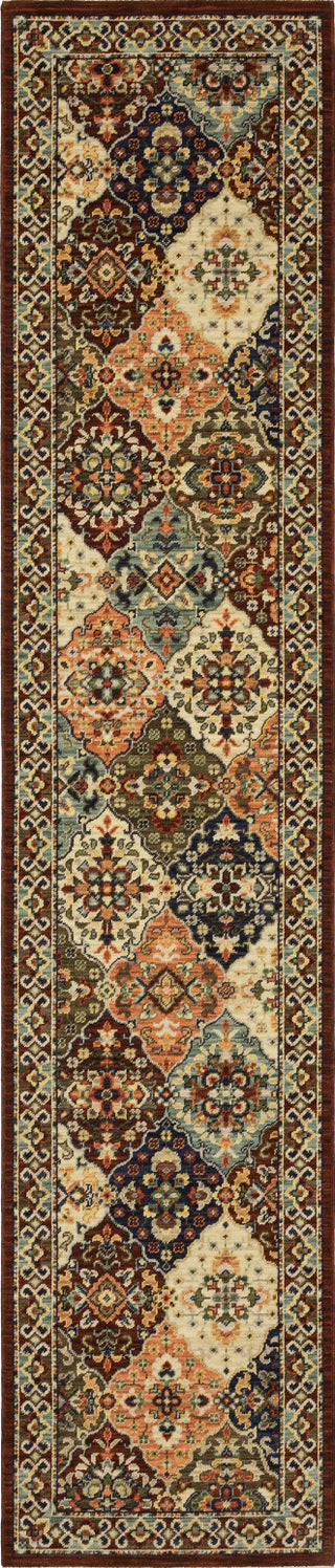 Oriental Weavers Lilihan 050X6 Red/Multi Area Rug 