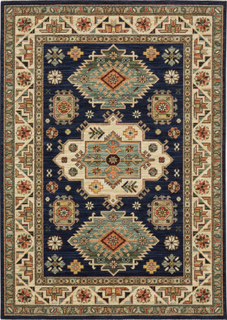 Oriental Weavers Lilihan 532B6 Navy/Multi Area Rug 