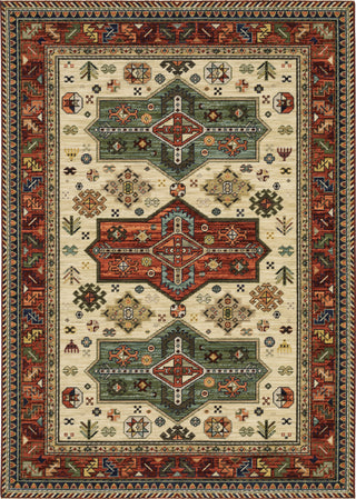 Oriental Weavers Lilihan 8022R Red/Multi Area Rug 