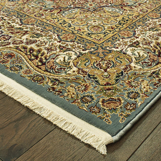 Oriental Weavers Masterpiece 502L2 Blue Gold Area Rug 