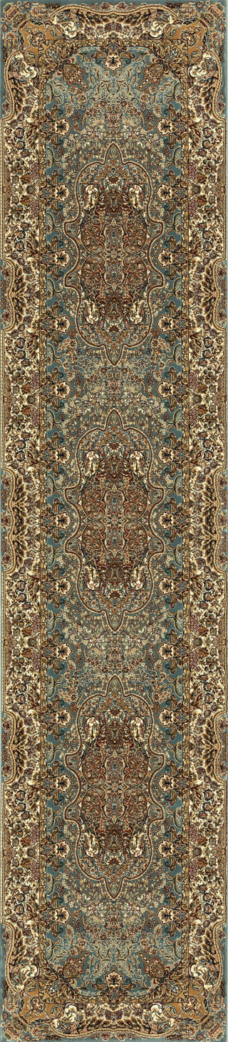 Oriental Weavers Masterpiece 502L2 Blue Gold Area Rug 