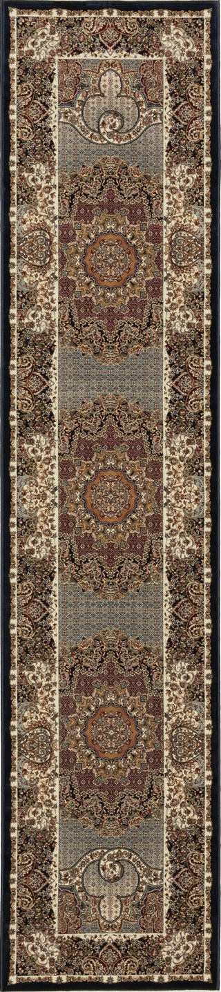 Oriental Weavers Masterpiece 5330B Blue Red Area Rug 