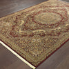 Oriental Weavers Masterpiece 8022R Red Gold Area Rug 