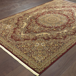 Oriental Weavers Masterpiece 8022R Red Gold Area Rug 
