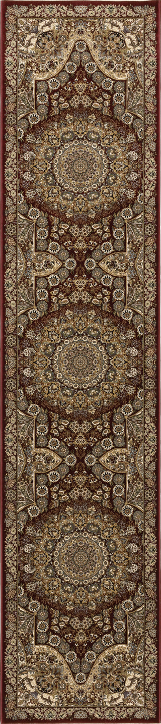 Oriental Weavers Masterpiece 8022R Red Gold Area Rug 