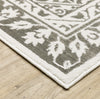 Oriental Weavers Montecito 1101W Grey/White Area Rug 
