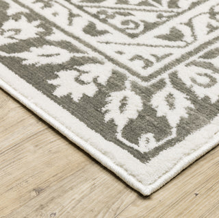 Oriental Weavers Montecito 1101W Grey/White Area Rug 
