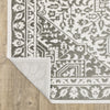 Oriental Weavers Montecito 1101W Grey/White Area Rug 