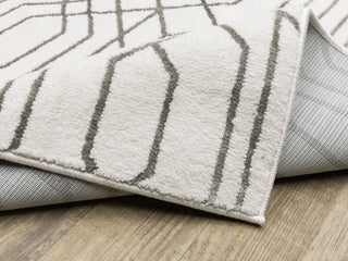 Oriental Weavers Montecito 4158W White/Grey Area Rug 