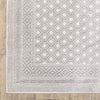 Oriental Weavers Montecito 094W8 White/Grey Area Rug 